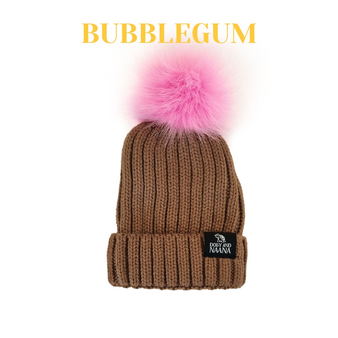 Mix & Match Beanie - Mocha