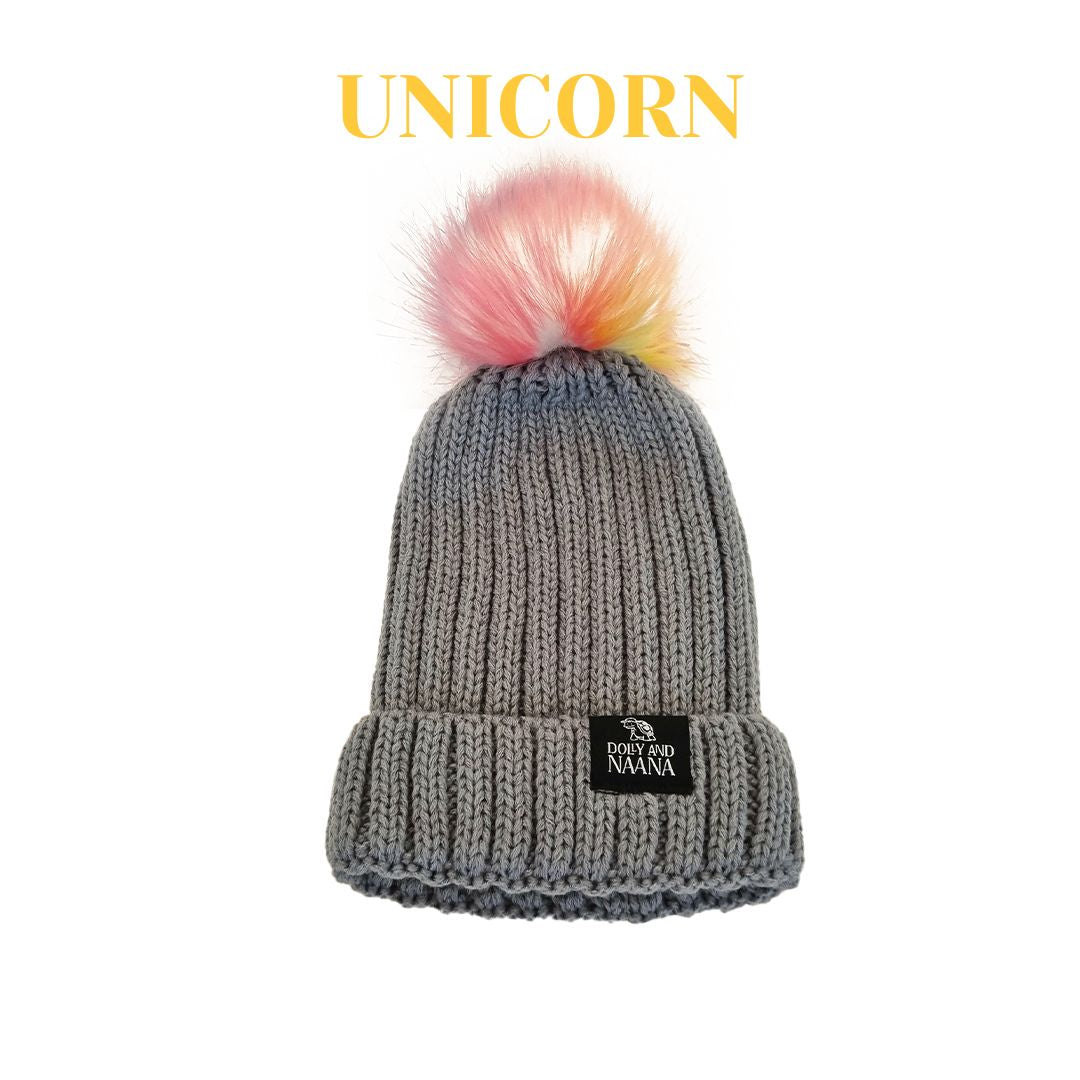 Mix & Match Beanie - Fog