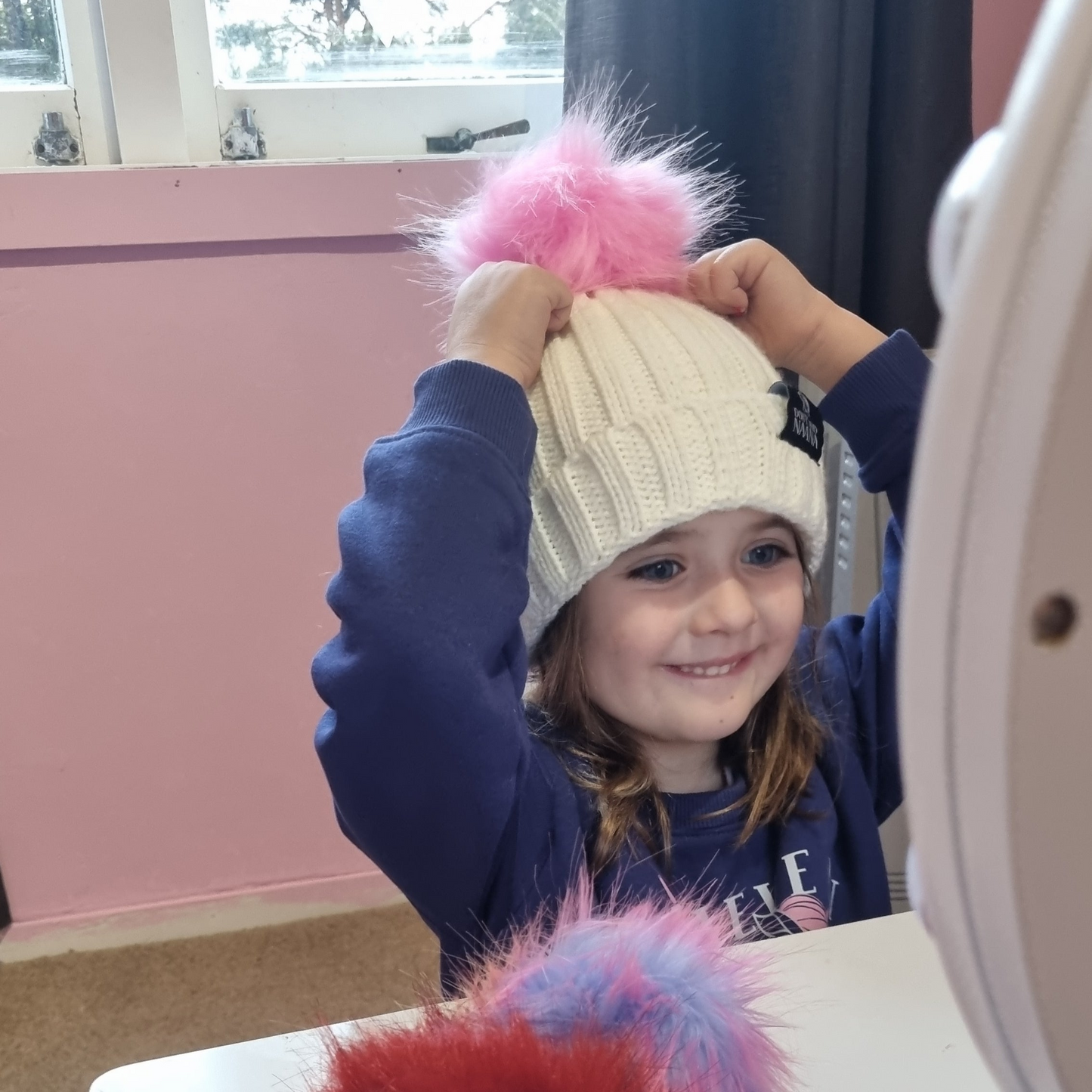 Mix & Match Beanie - White