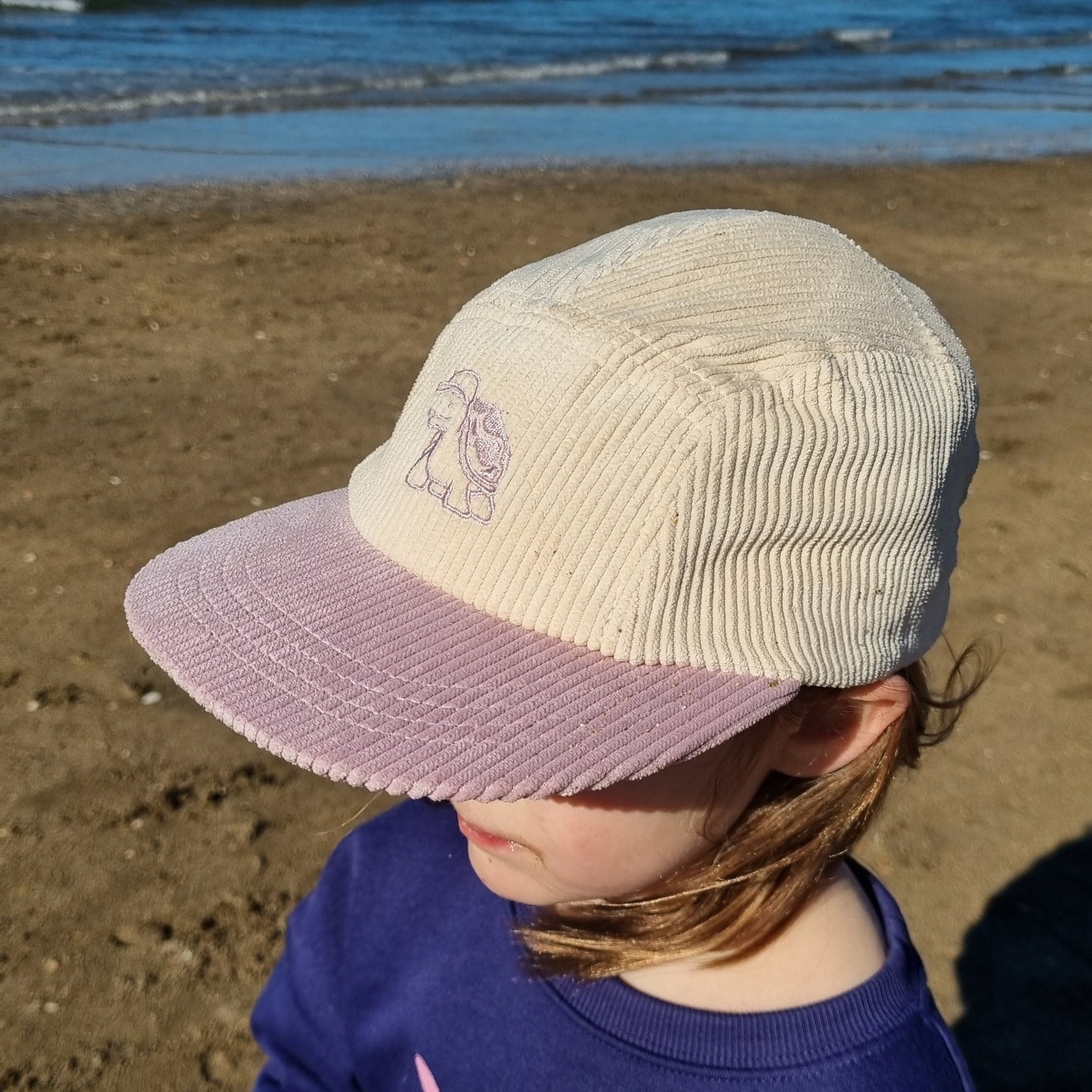 D&N Corduroy Cap - Lavender