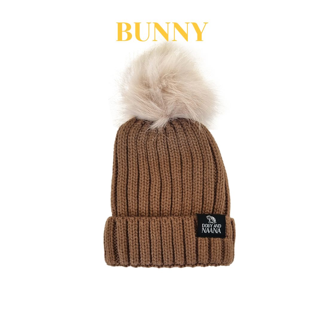Mix & Match Beanie - Mocha