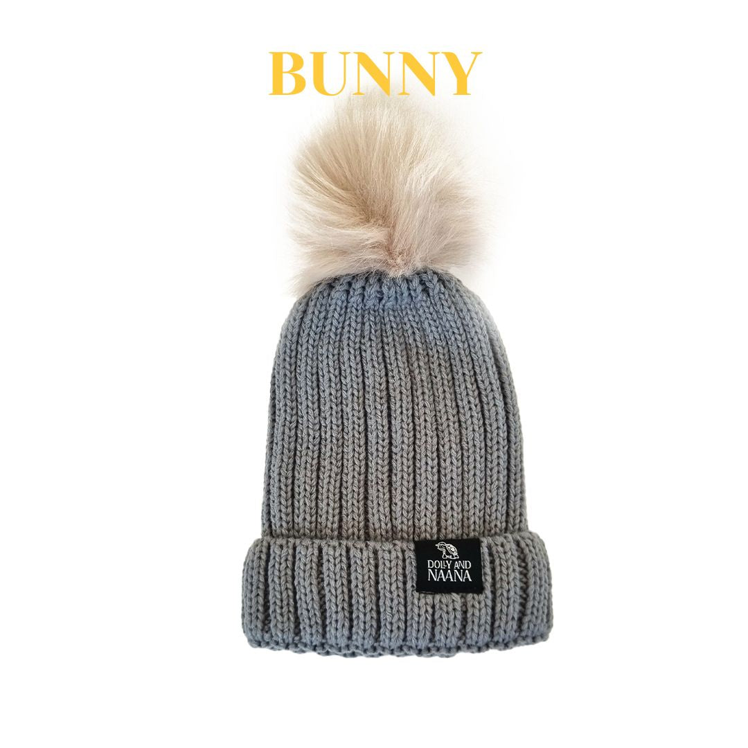 Mix & Match Beanie - Fog