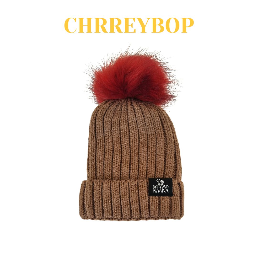 Mix & Match Beanie - Mocha
