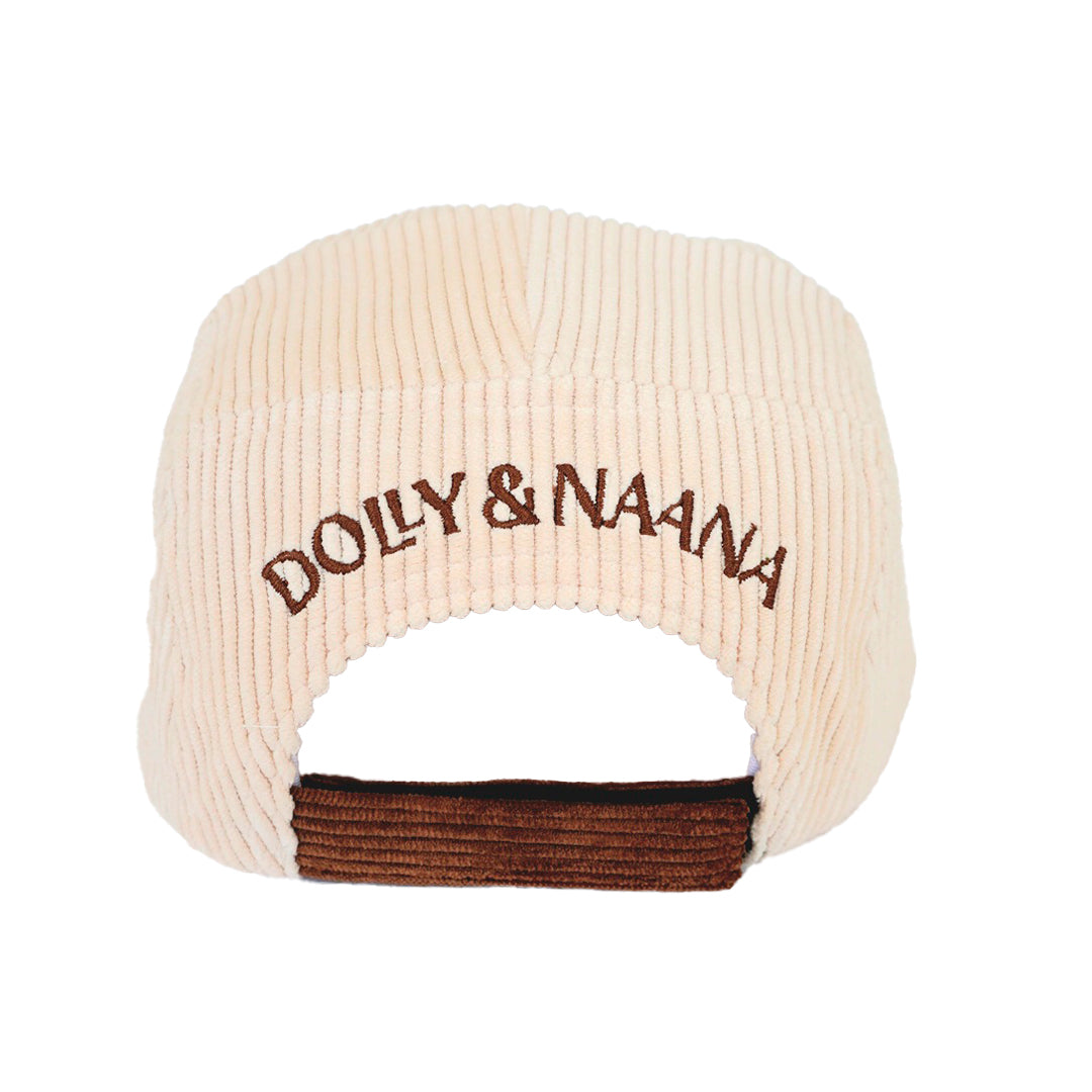 D&N Corduroy Cap - Chocolate