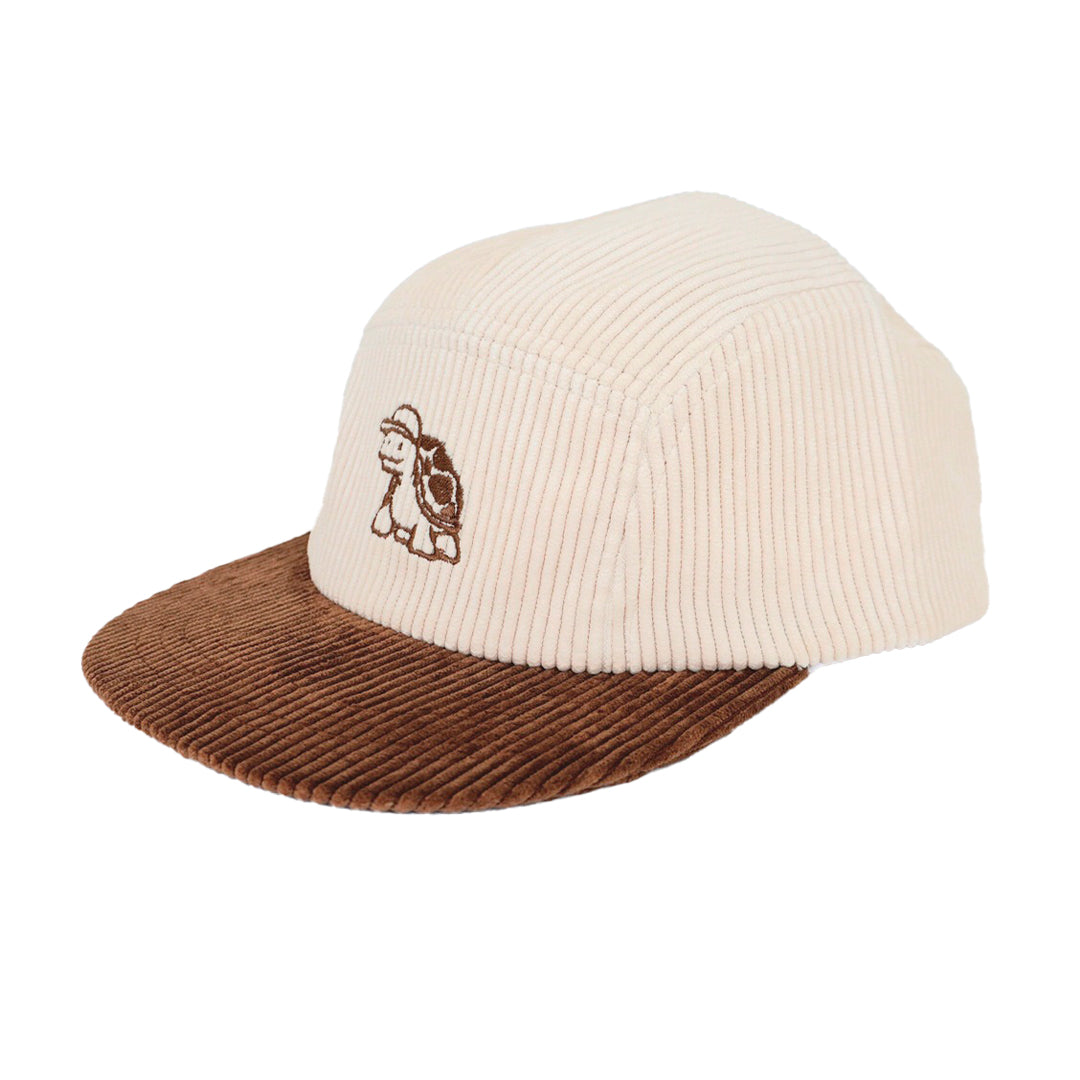 D&N Corduroy Cap - Chocolate