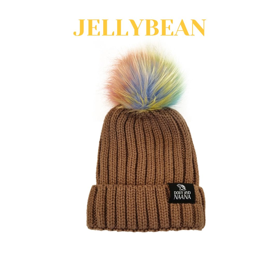 Mix & Match Beanie - Mocha