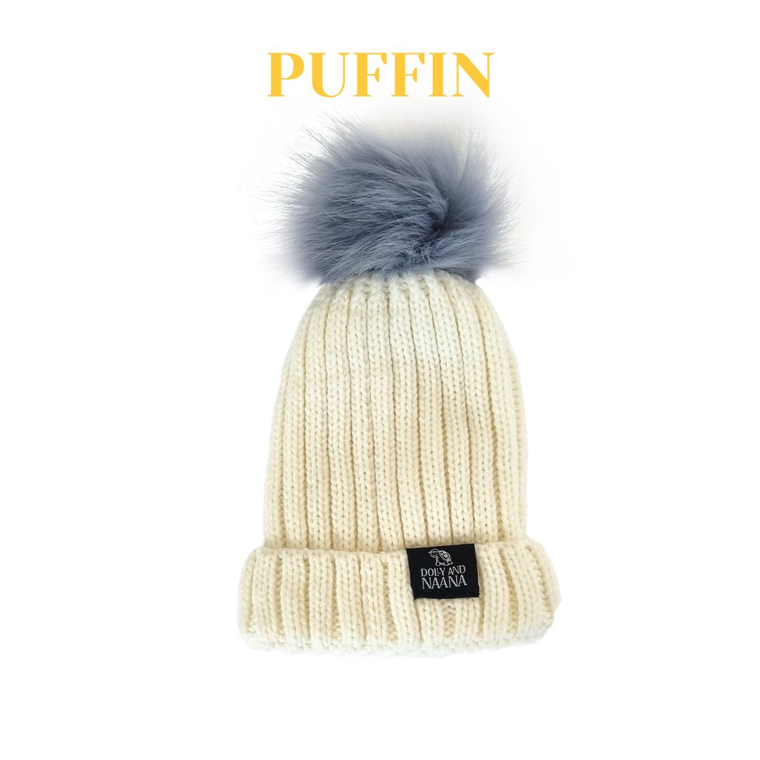 Mix & Match Beanie - White