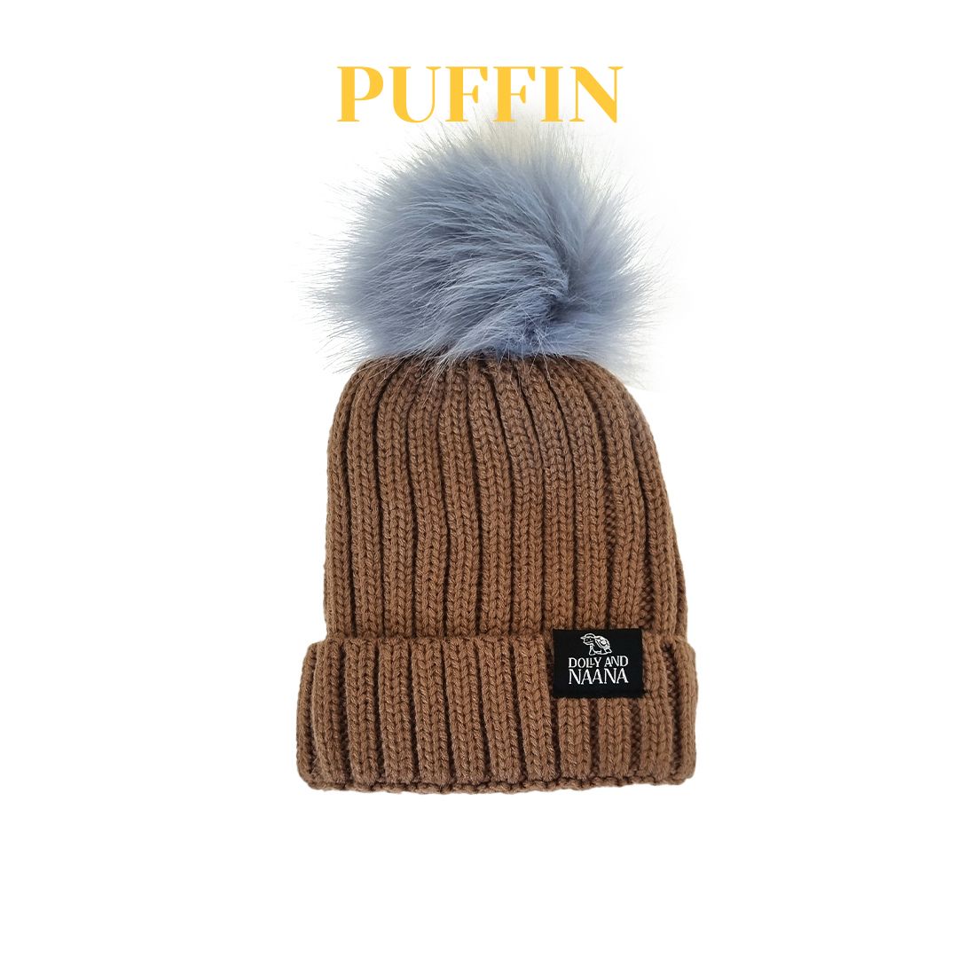 Mix & Match Beanie - Mocha