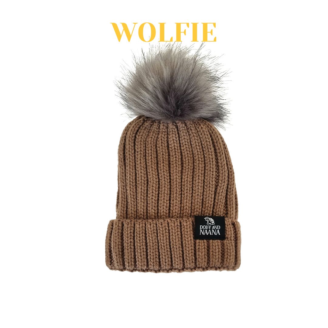 Mix & Match Beanie - Mocha