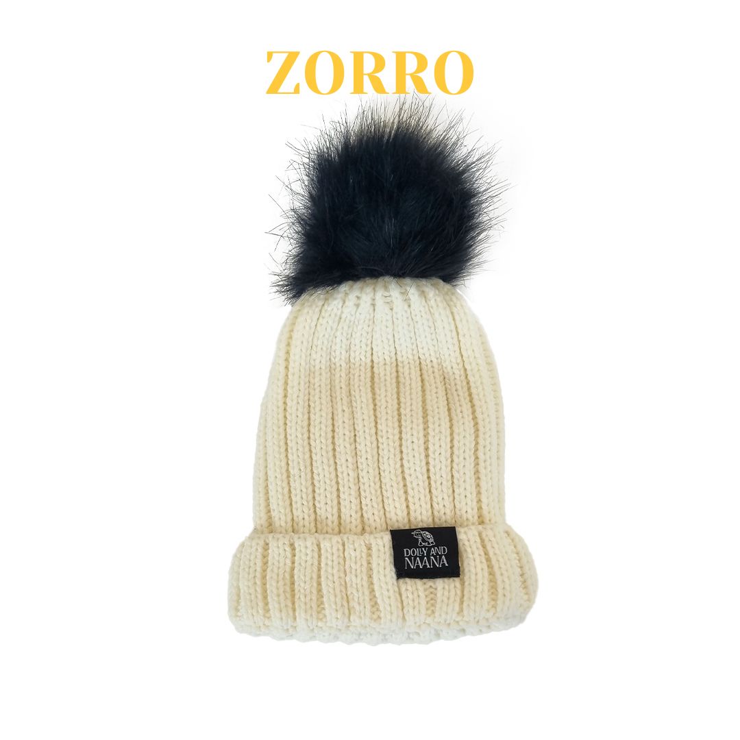 Mix & Match Beanie - White