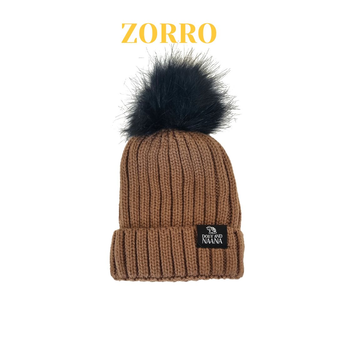 Mix & Match Beanie - Mocha